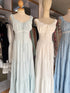 Spring Ruched Tie Neckline Sleeveless Long Sundresses